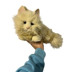 Tiger Electronics FurReal Friends Cream Persian Cat 2002 Interactive Plush Toy